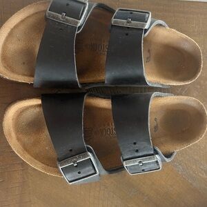Birkenstock Black Sandals with Buckles